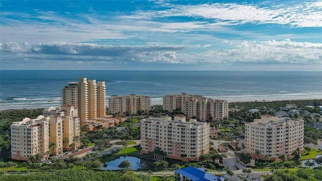 263 Minorca Beach Way Unit 803, New Smyrna Beach, FL 32169 - bird's eye view featuring a water view