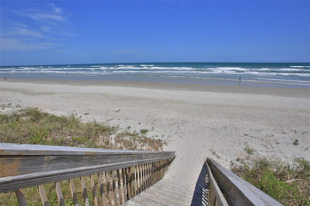 263 Minorca Beach Way Unit 803, New Smyrna Beach, FL 32169 - view of water feature with a beach view