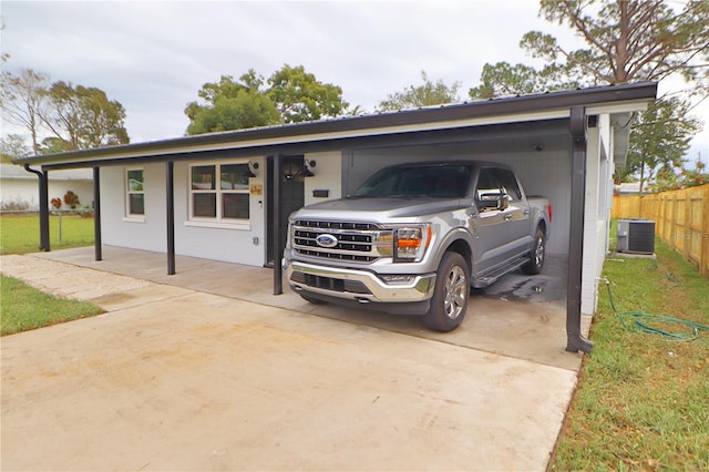 exterior space with a front lawn