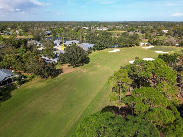 view of aerial view