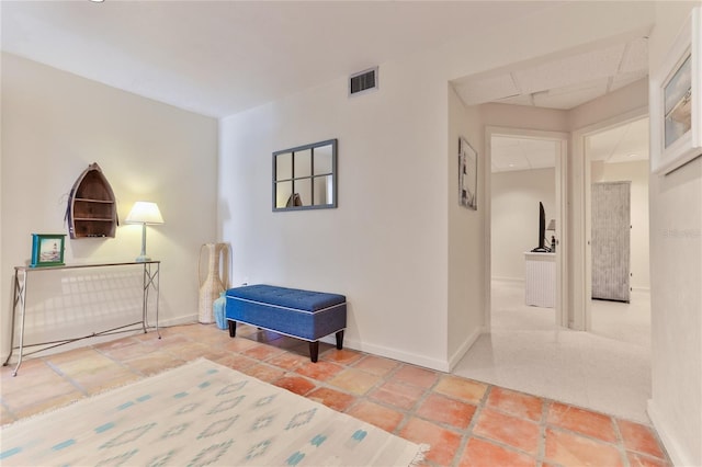 4875 S Atlantic Ave Unit E, New Smyrna Beach, FL 32169 - hall with light tile floors