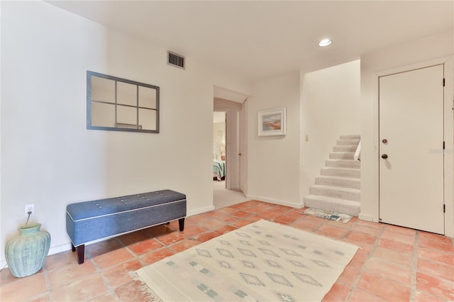 4875 S Atlantic Ave Unit E, New Smyrna Beach, FL 32169 - view of tiled foyer