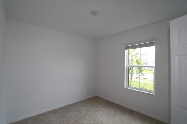 carpeted spare room with plenty of natural light