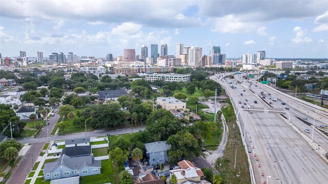 drone / aerial view