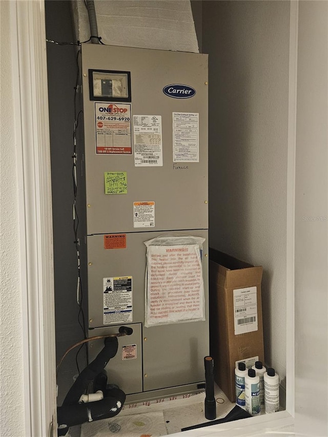 utilities with heating unit