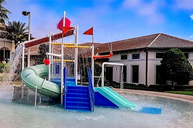 view of communal playground