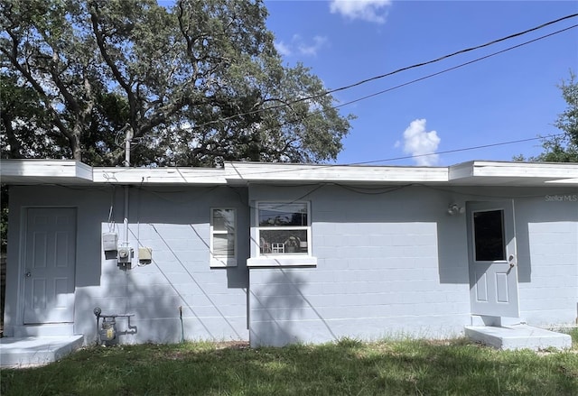 view of side of home