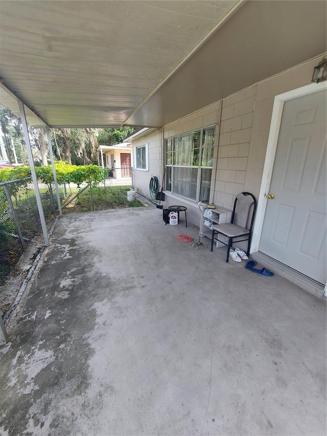 view of patio / terrace