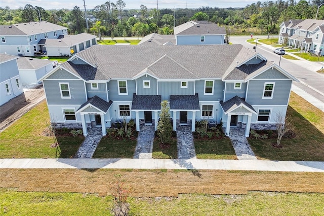 bird's eye view featuring a residential view