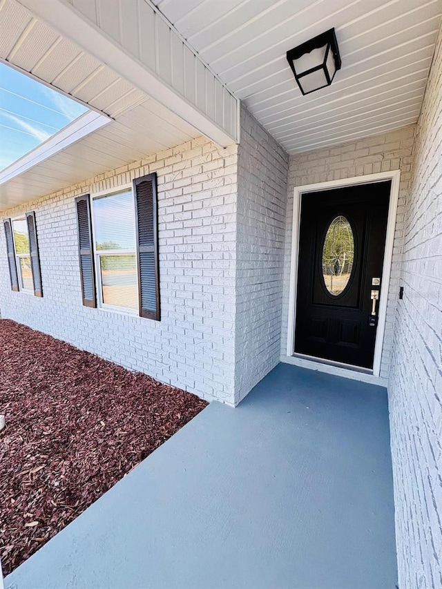 view of property entrance