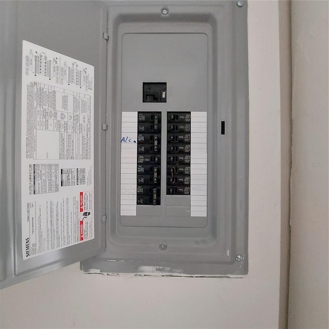 utilities with electric panel