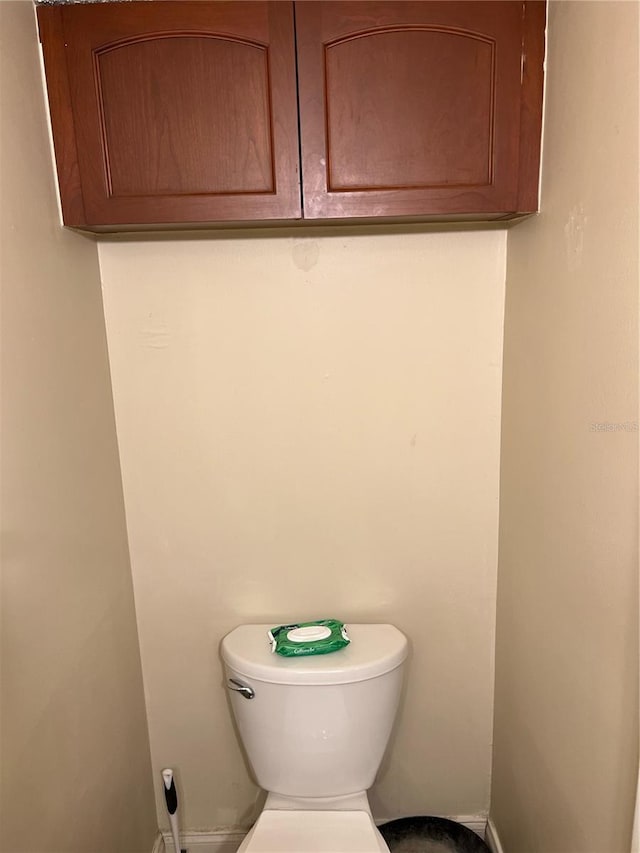 bathroom with toilet