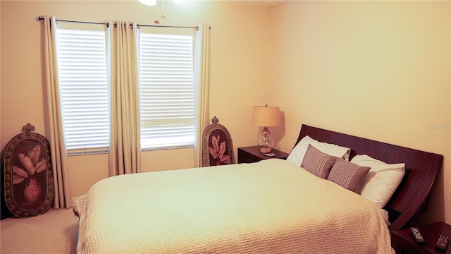 bedroom featuring carpet floors