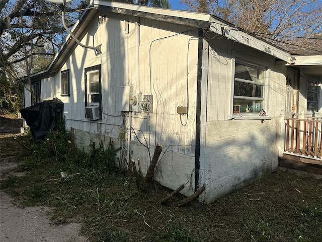 view of property exterior