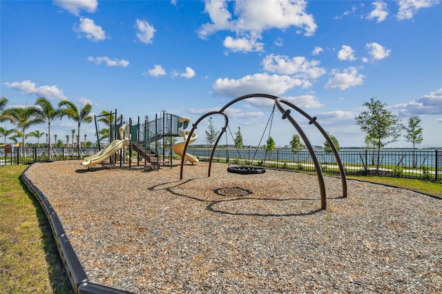 view of jungle gym