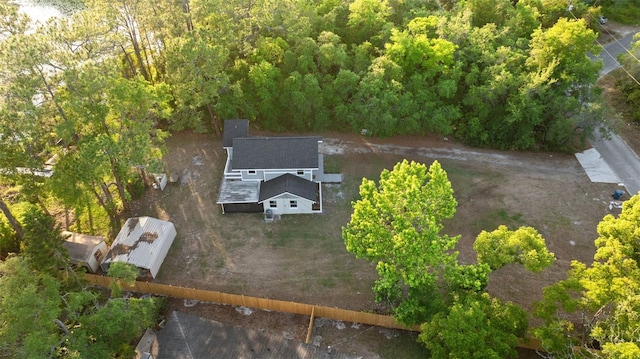 drone / aerial view