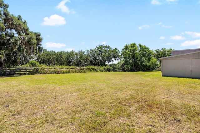 34 Misty Meadow Ln, Mulberry, FL 33860 - view of yard with fence