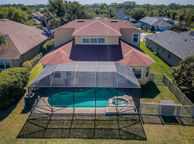 3033 Stonegate Falls Dr, Land O Lakes, FL 34638 - birds eye view of property