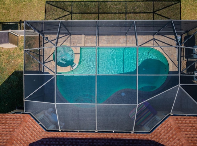 3033 Stonegate Falls Dr, Land O Lakes, FL 34638 - aerial view