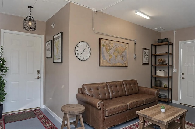 3426 Somerset Ave, Deltona, FL 32738 - living area featuring visible vents and baseboards