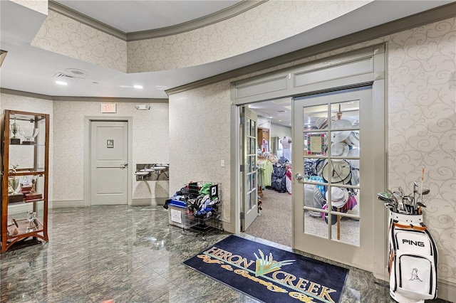 view of building lobby