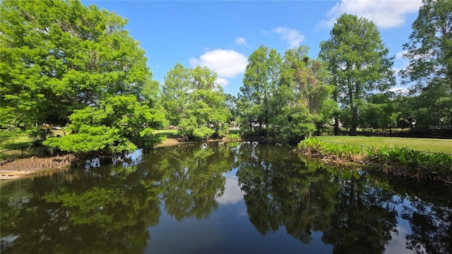 view of water feature