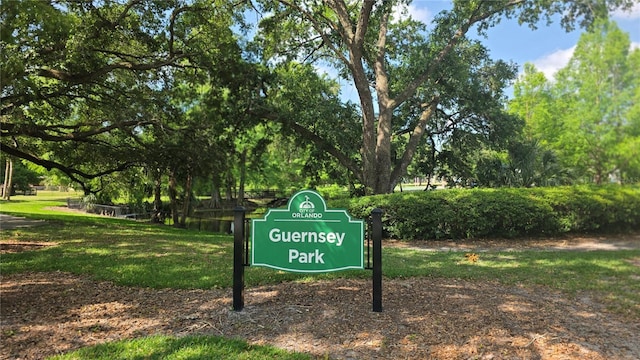 view of community