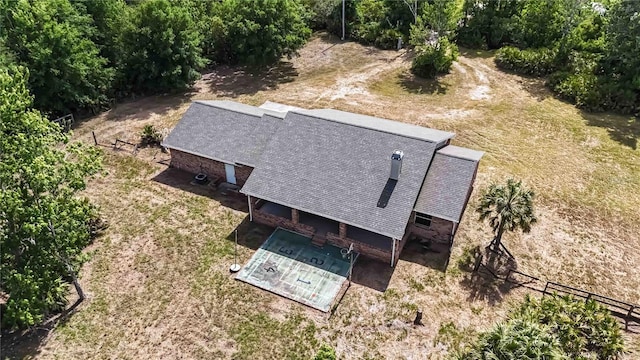 drone / aerial view