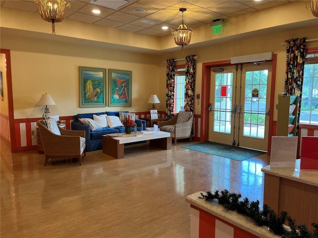 1305 Guerra Ave, The Villages, FL 32159 - community lobby featuring a drop ceiling