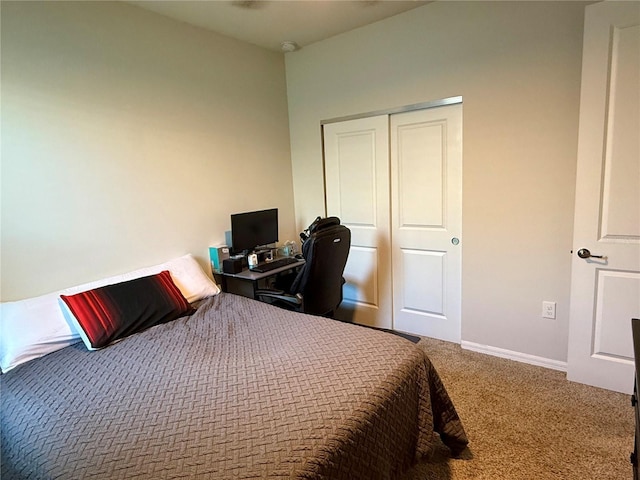 43819 Cattleman Dr, Punta Gorda, FL 33982 - carpeted bedroom with a closet and baseboards