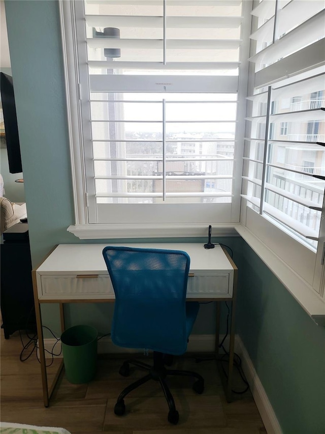 view of office space