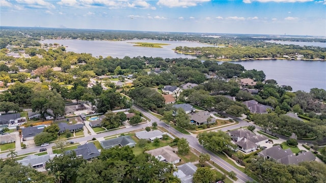 4514 Crichton Ln, Orlando, FL 32806 - aerial view of residential area with a large body of water