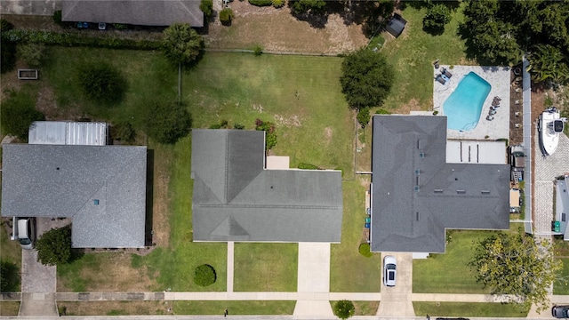 4514 Crichton Ln, Orlando, FL 32806 - bird's eye view of a pool