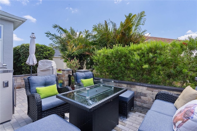 924 Figwood Loop, The Villages, FL 32163 - view of patio / terrace with outdoor dining space