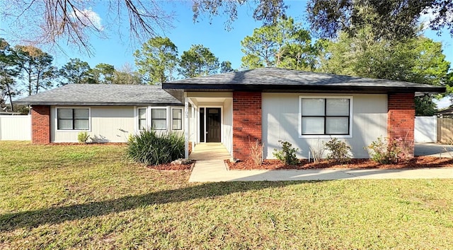 5703 SW 108th St, Ocala, FL 34476 - ranch-style house with brick siding