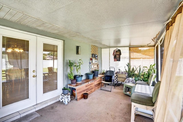 130 Evergreen Dr, Auburndale, FL 33823 - sunroom / solarium with french doors