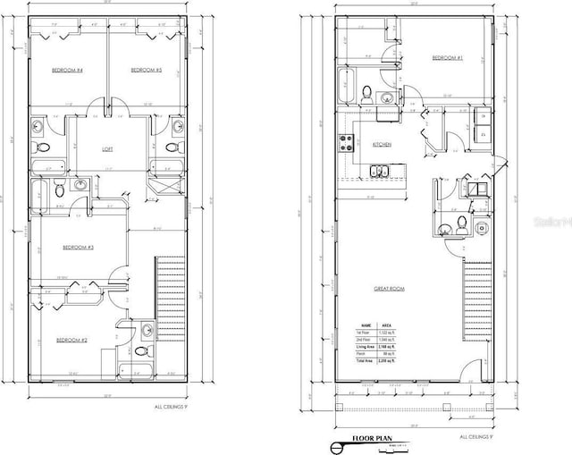 301 NW 8th St, Gainesville, FL 32601 - view of floor plan / room layout