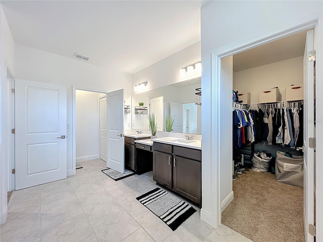 2044 Keystone Pass Blvd, Minneola, FL 34715 - bathroom with vanity and a walk in closet