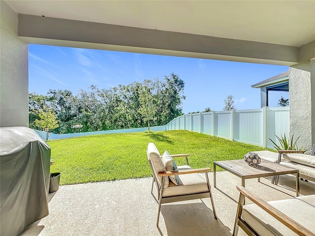 2044 Keystone Pass Blvd, Minneola, FL 34715 - view of patio / terrace with area for grilling