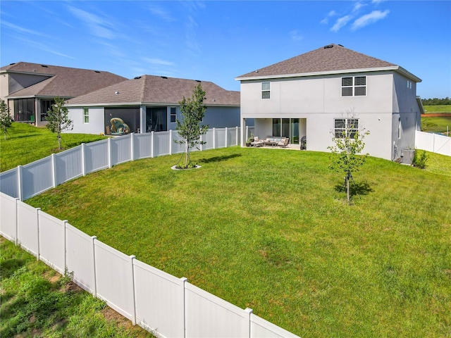 2044 Keystone Pass Blvd, Minneola, FL 34715 - view of fenced backyard
