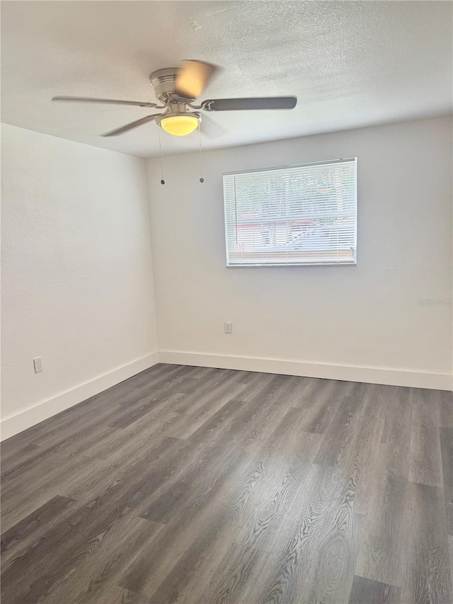 4934 Avery Rd, New Port Richey, FL 34652 - unfurnished room featuring a ceiling fan and wood finished floors