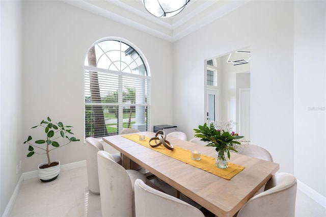 9844 Montclair Cir, Apopka, FL 32703 - dining room featuring healthy amount of natural light and light tile patterned floors