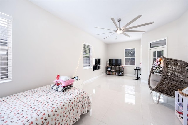 9844 Montclair Cir, Apopka, FL 32703 - bedroom with tile patterned floors