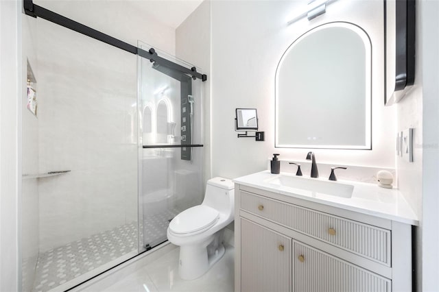 9844 Montclair Cir, Apopka, FL 32703 - full bath featuring a shower stall and vanity