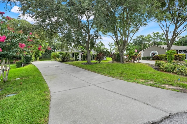 11442 Beggs Ct, Clermont, FL 34711 - ranch-style house featuring driveway and a front lawn