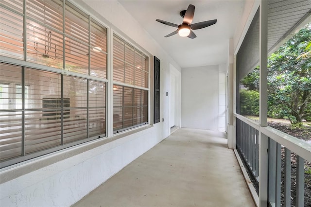 11442 Beggs Ct, Clermont, FL 34711 - balcony with ceiling fan