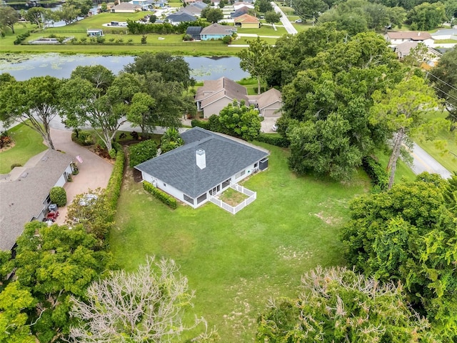 11442 Beggs Ct, Clermont, FL 34711 - aerial perspective of suburban area with a nearby body of water