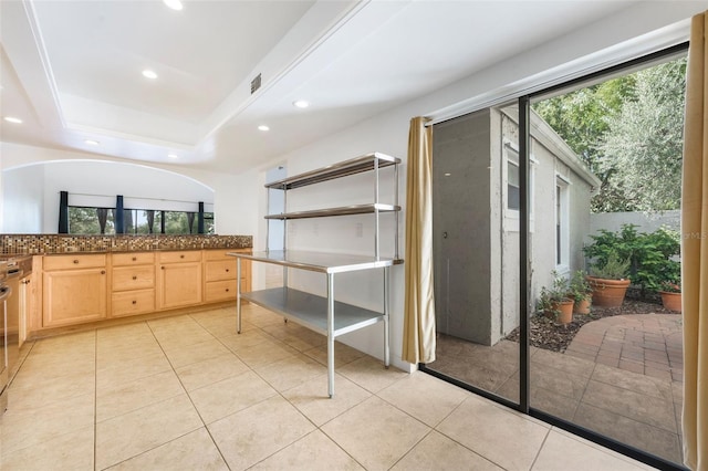 7755 High Pine Rd, Orlando, FL 32819 - bathroom with recessed lighting, tile patterned floors, and plenty of natural light