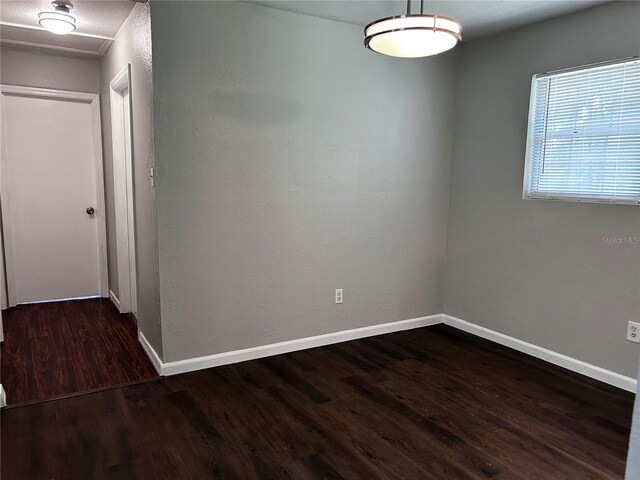 3304 Dew Berry Ave, Apopka, FL 32712 - unfurnished room with dark wood-style flooring and baseboards