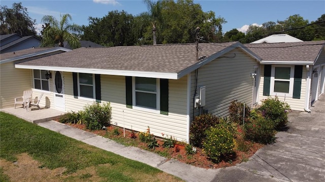 view of ranch-style house